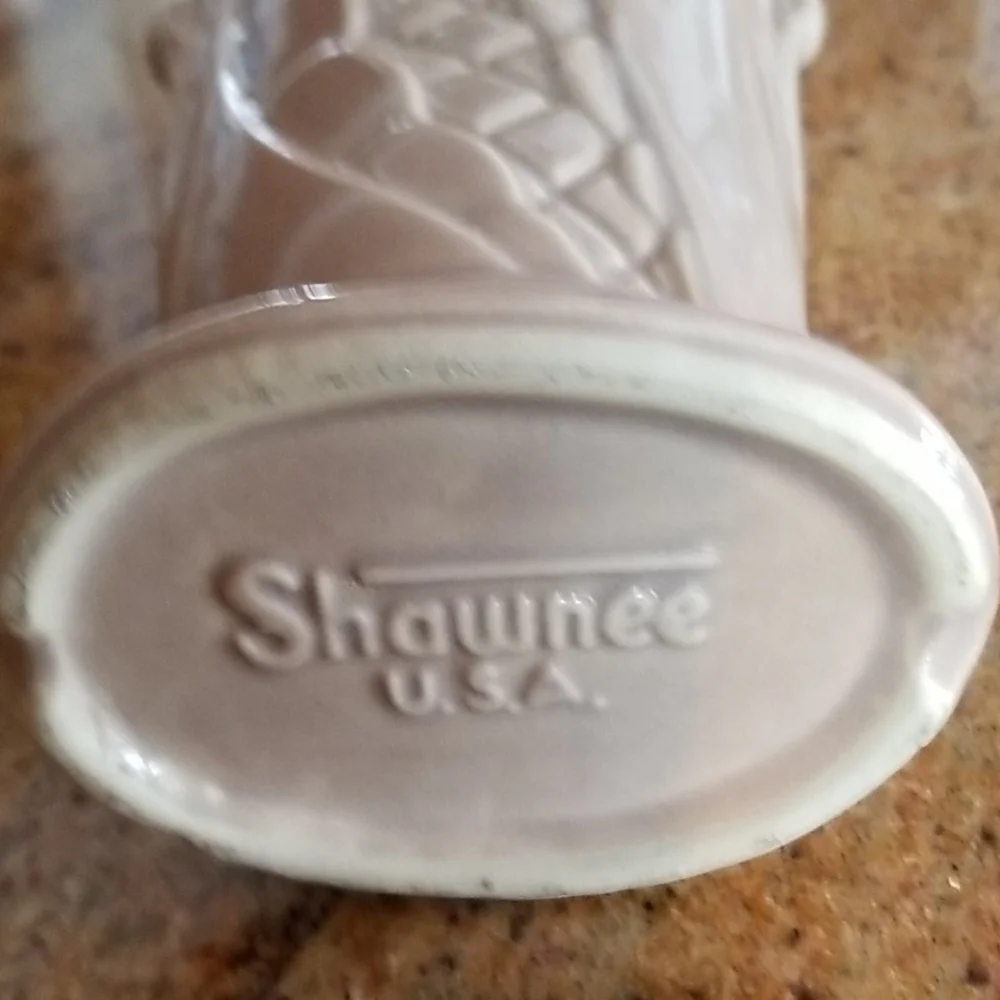 VTG Shawnee Pottery Vase beige Shawnee USA - Picture 6 of 10